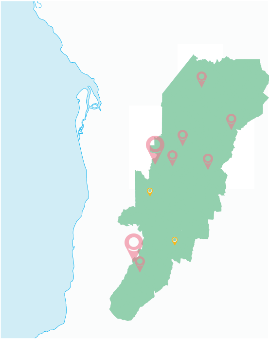 Adelaide Hills Wine Region Map