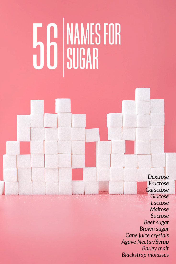 56 Names For Sugar